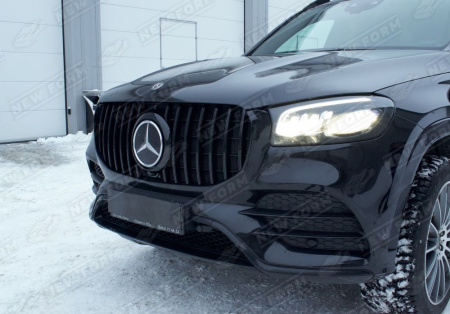 Mercedes-Benz GLS-Klasse X167 2019 - 2023 Решетка радиатора AMG GT черная