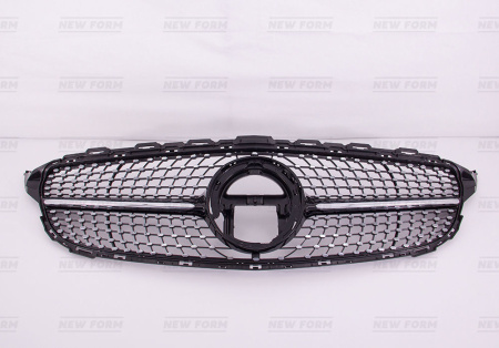 Mercedes-Benz C-Klasse W205 рестайлинг 2018 - 2021 Решетка радиатора Diamond Sport черная