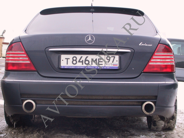 Mercedes S-Class W220 (98-05) Козырек LORINSER на заднее стекло