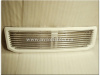 Toyota Land Cruiser Prado 120 (02-) решетка радиатора алюминиевая с белой рамкой.