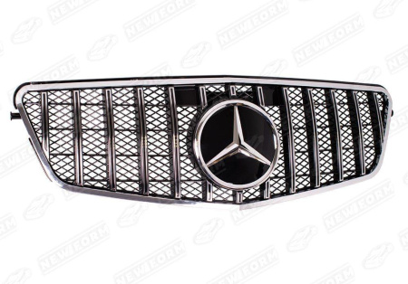 Mercedes-Benz E-Klasse W212 2009 - 2013 Решетка радиатора Panamerica хром