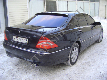 Mercedes S-Class W220 (98-05) Накладка CARLSSON на задний бампер