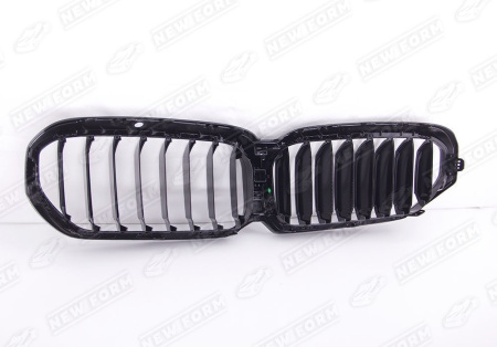 BMW 5 серия G30/G31 рестайлинг 2020 - н.в. Решетка радиатора M Performance черная