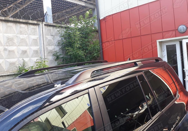 Toyota Land Cruiser LC 200 (1 рестайлинг) 2012 - 2015 Рейлинги черные