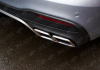 Mercedes-Benz GLE-Klasse W166 2015 - 2018 Диффузор заднего бампера 6.3 AMG
