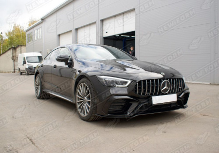Mercedes-Benz AMG GT C190 рестайлинг 2017-н.в. Обвес 6.3 AMG с решеткой радиатора