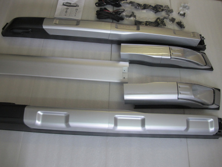 Nissan X-Trail T31 (07-) рейлинги продольные на крышу, дизайн "Оригинал", установочный комплект.