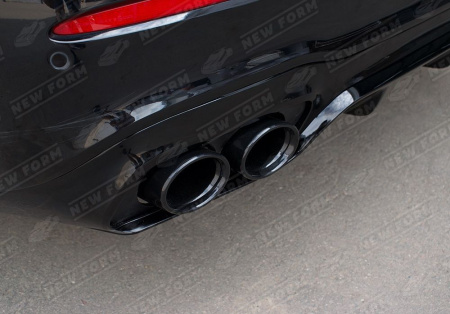 Mercedes-Benz E-Klasse W213 2016 - 2020 Диффузор с черными насадками 5.3 AMG