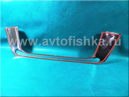 Toyota Land Cruiser 200 (08-) накладка задней двери - рамка номерного знака хромированная.