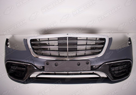 Mercedes-Benz S-Klasse W222 2013 - 2017 Комплект рестайлинга 6.3 AMG с оптикой и решеткой