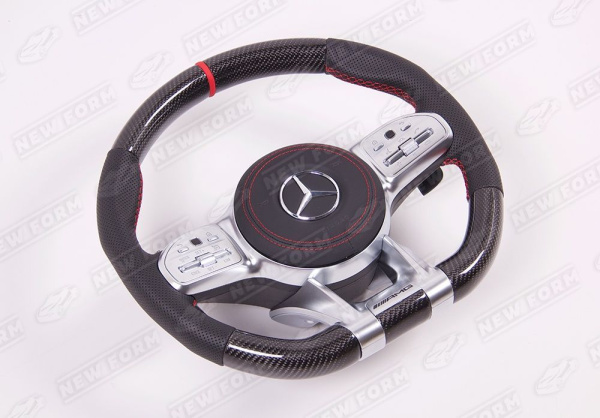 Mercedes-Benz GLE-Klasse V167 рестайлинг 2023 - н.в. Руль красная нить