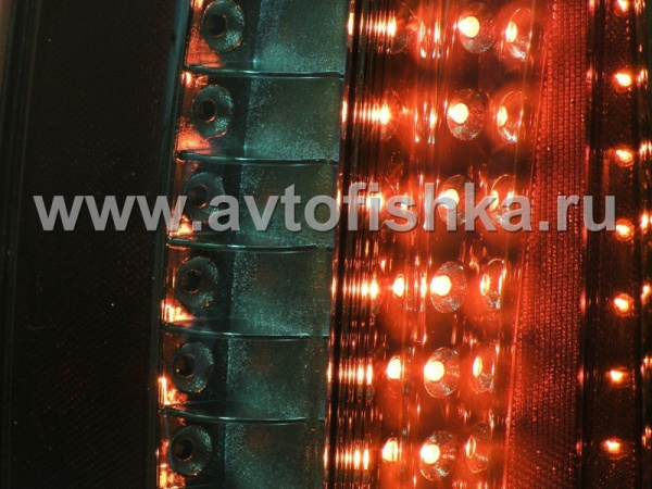 Chevrolet Tahoe, Suburban, GMC Yukon, Denali (07-) фонари задние светодиодные тонированные в стиле Escalade, комплект 2 шт.