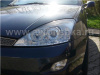 Ford Focus 1 (98-04) Europe+USA фары ксеноновые передние линзовые хромированные, со светящимися ободками, комплект 2 шт.