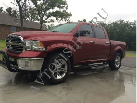 Toyota TUNDRA T300 (14-) Расширители арок BUSHWACKER, вылет 64мм (комплект, 4 части) болты 33 шт