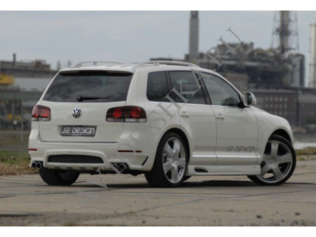 Volkswagen TOUAREG GP (07-10) Накладка JE DESIGN переднего бампера