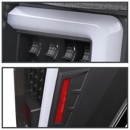 Nissan Titan (2004-2015) Фонари (стопы) задние LED светодиодные черные