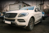Mercedes ML-Class W166 (11-) Расширители арок AMG на кузов ML63 AMG (комплект, 8 частей)