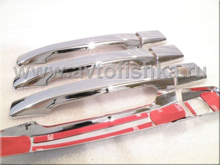 Mercedes W201, W124 (84-95) декоративные накладки на ручки дверей из нержавеющей стали