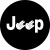 Чехол запасного колеса из экокожи с эмблемой Jeep №3, радиусы 14; 15; 16; 17;