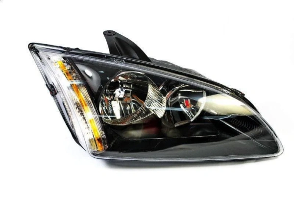 Ford Focus 2 (04-08) фары передние черные, штатные