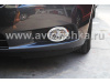 Chevrolet Cruze (08-) хромированные накладки на противотуманные фары, комплект 2 шт.