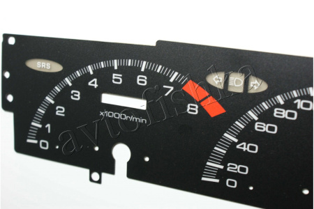 Honda Prelude светодиодные шкалы (циферблаты) на панель приборов - штатные