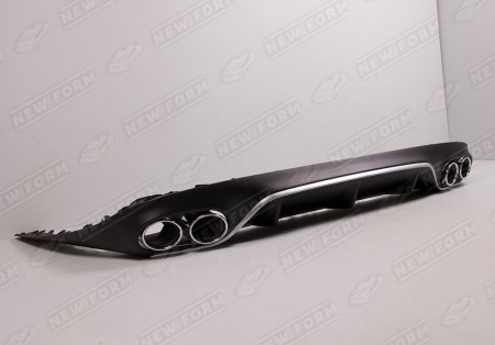 Mercedes-Benz E-Klasse C238 рестайлинг 2020 - н.в. Диффузор с насадками 5.3 AMG хром