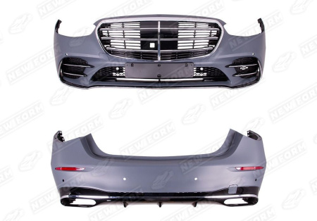 Mercedes-Benz S-Klasse W223 2020 - н.в. Обвес AMG Package хром