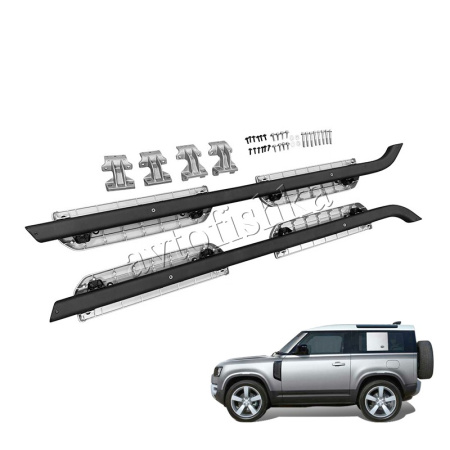 Land Rover Defender (20-) штатные пороги (подножки) боковые