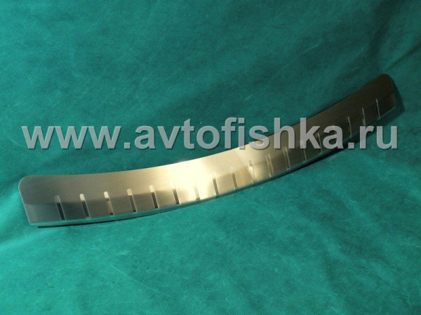 Nissan Murano (08-) накладка на задний бампер профилированная с загибом из нержавеющей стали