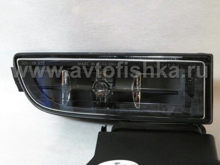 BMW 7 E38 (94-01) фары передние противотуманные черные, комплект 2 шт.