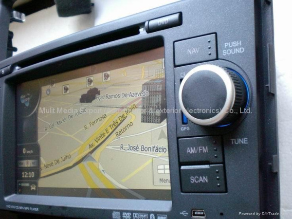 Mitsubishi Pajero 4 штатное головное устройство с GPS навигацией и HD 8" экраном, DVM-1400G HD