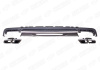 Mercedes-Benz S-Klasse W222 2013 - 2017 Диффузор заднего бампера с насадками 6.3 AMG