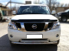 Nissan Patrol Y62 (2010-2013) защита переднего бампера из нержавеющей стали, D76/60мм