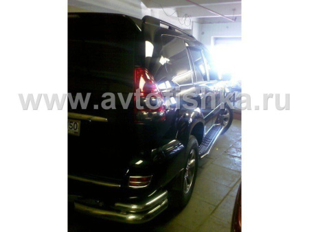 Toyota Land Cruiser Prado 120 (02-) фонари задние светодиодные красно-тонированные, комплект 2 шт.