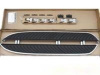 Land Rover Freelander 2 (07-) пороги боковые, подножки, алюминий и пластик, дизайн Оригинал