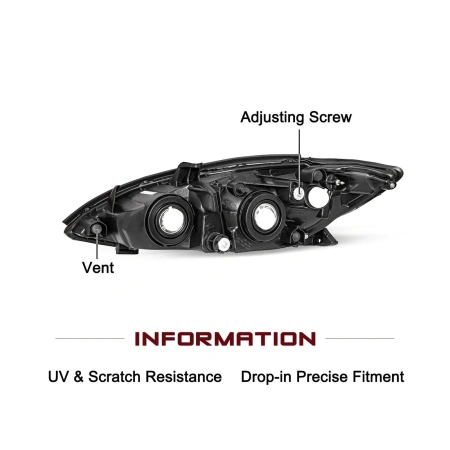 Toyota Camry 30 (02-06) передние фары штатные 