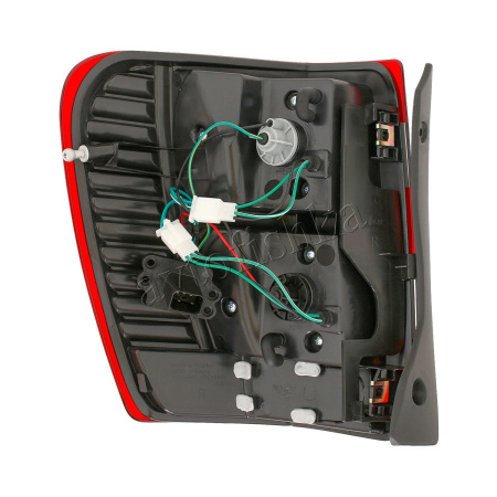 Jeep Grand Cherokee (99-04) фонари задние светодиодные красно-тонированные, комплект 2 шт.