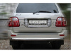 Lexus LX470 защита заднего бампера, труба 63 мм