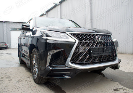 Lexus LX 570 (2 рестайлинг) 2015 - н.в.  Обвес TRD Superior полный комплект черный перламутр