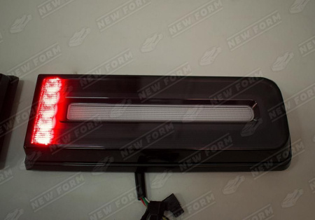 Mercedes-Benz G-Klasse W463 1990 - 2018 Оптика рестайлинг 2018 черный комплект с поворотниками