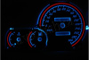 Nissan Skyline R33 1995-1998 светодиодные шкалы (циферблаты) на панель приборов