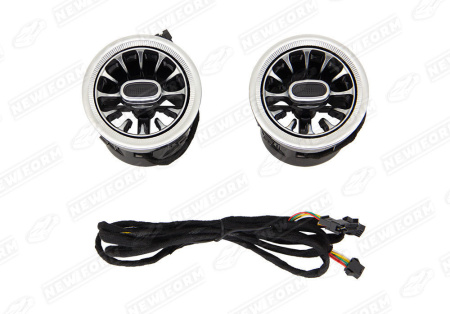 Mercedes-Benz S-Klasse W222 2013 - 2017 Воздуховоды вентиляции и отопления салона задние