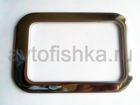 Mercedes W201, W202, W129, W170 декоративная накладка селектора выбора передач коробки автомат (АКПП), хромированная.