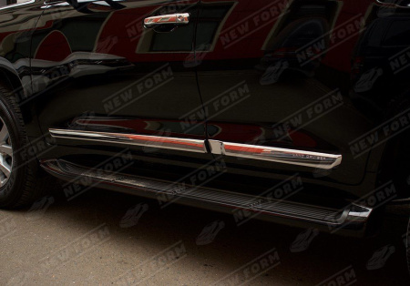 Toyota Land Cruiser LC 200 (2 рестайлинг) 2015 - н.в. Молдинги стиль 2016 года