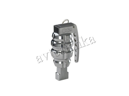 Hummer H2 (02-09) хромированная ручка КПП, граната