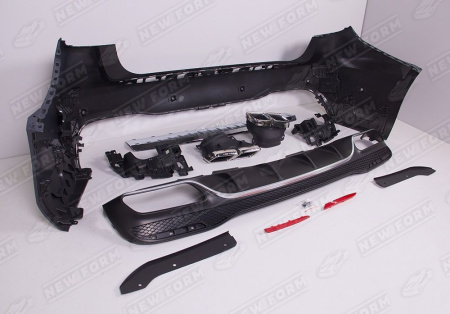 Mercedes-Benz GL-Klasse X166 2012 - 2016 Комплект полной внешней переделки автомобиля Mercedes GL X166 в Mercedes GLS X166.