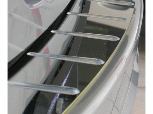 Hyundai i30 (07-) накладка на задний бампер с силиконовыми вставками, к-кт 1шт.