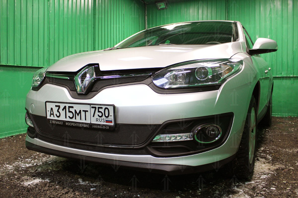 Renault Megan (14–15) Зимний пакет, низ (2 части)