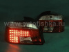 BMW 5 E39 (95-) задние светодиодные фонари красно-белые, комплект 2 шт.